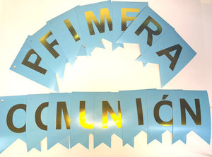Letrero Primera Comunión